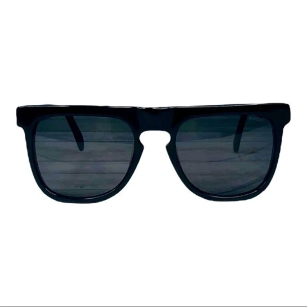 KOMONO Bennet Glossy Black Sunglasses NEW